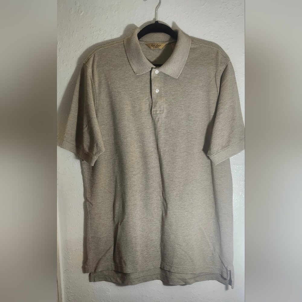Roundtree & Yorke Men's Polo Shirt - Tan